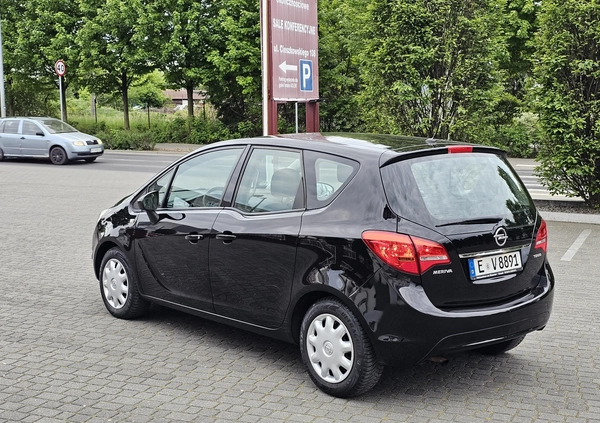 Opel Meriva cena 19990 przebieg: 174000, rok produkcji 2010 z Swarzędz małe 232